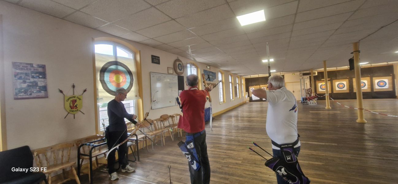 Entrainement des séniors