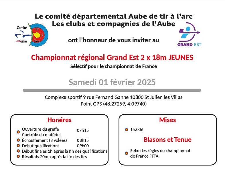 Compétition régional à Troyes